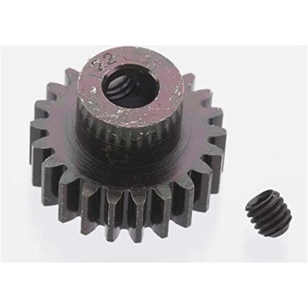 Robinson Racing Extra Hard 22 Tooth Blackened Steel 32 Pitch Pinion 5 mm RRP8622